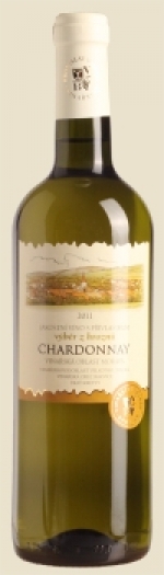 Chardonnay-výběr z hroznů,polosladké