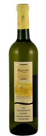 Chardonnay-pozdní sběr, polosladké