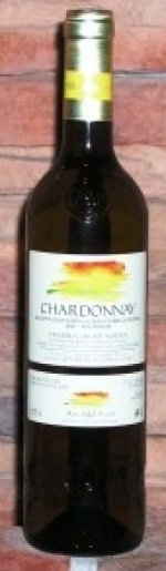 Chardonnay-výběr z hroznů,polosuché