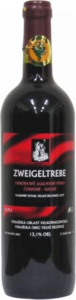 Zweigeltrebe-jakostní víno,suché