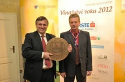  „VINAŘSTVÍ ROKU 2012“ SE STALA SPOLEČNOST ZNOVÍN ZNOJMO, A.S.